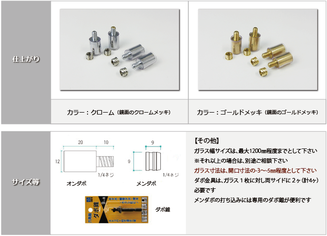 ガラスサイズが700×250程度の小さいサイズに適しています